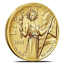 2015-W 1 oz American Liberty High Relief Gold Coin (Box, CoA)