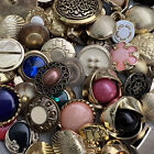 50 Best Premium MIXED LOT All Kinds Of GOLD & ANTIQUE GOLD Buttons All Sizes