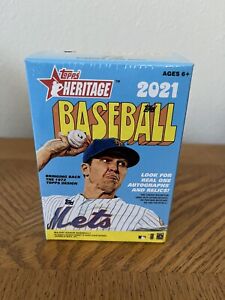 2021 Topps Heritage Baseball Blaster Box Sealed, Brand New