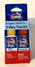 Clorox Pool and Spa Reagent Refill 3-Way Test Kit Phenol Red OTO New in Box
