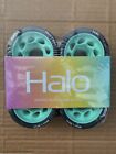 Riedell Skates Radar Halo 59mm Indoor Skate Wheels (Set of 4) Teal 88a