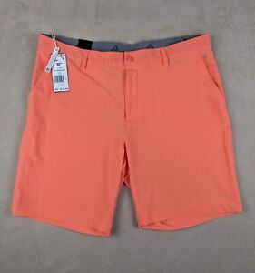 Adidas Golf 36 Mens Shorts NWT ULT 8.5 In. Coral Fusion Casual Stretch
