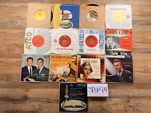 New Listing#JB144 13 7” Vinyl Records Assorted 45 Rpm See Pics For Artists And Media