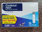 70 Contour Next Glucose Test Strips 7/25 Exp 07/2025 + BONUS