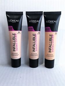 L'Oreal Infallible Total Cover 24hr Foundation (You Choose Shade)