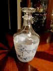 Vintage Liquor Bottle with Glass Stopper Made in France