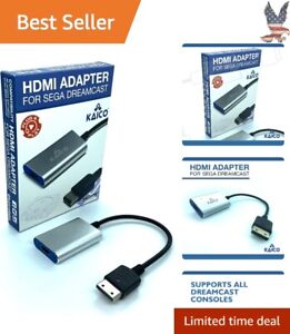 Sega Dreamcast HDMI Converter - Enhance Gaming Experience with VGA to HDMI