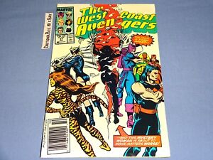 The West Coast Avengers #37 Marvel (1988) Wasp Voice Mantis Tigra Mockingbird