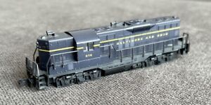 Atlas N Scale #4331 GP-9 Diesel Locomotive - Baltimore & Ohio #676 NIB!
