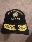 Vintage Hats USS Enterprise CVN 65 Snap Back Cap Made in USA