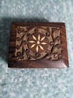 Indian 1970’s Wooden Small Hand Carved Box