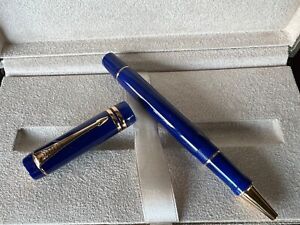 Parker Duofold ROLLERBALL Pen Lapis Blue. MINT  New In Box