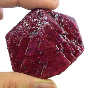 150 Ct Natural African Red Ruby Certified HUGE Gemstone Treated Rough Free Gift