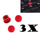 3Pack Red Cap Trackpoint Rubber Mouse Pointer for Lenovo IBM T420 T430 T510 T520