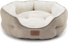 Bedsure Dog Beds for Small Dogs - Round Cat Beds for Indoor Cats, Washable Pet