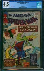 AMAZING SPIDER-MAN #24 ⭐ CGC 4.5 ⭐ Mysterio Appearance! 1965 Marvel Comic