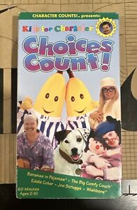 Kids for Character: Choices Count (VHS, 1997)