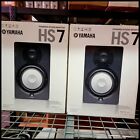2 x Yamaha HS7 Powered Studio Monitor Speakers Black PAIR | Store DEMO Open Box