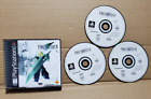 Final Fantasy VII 7 FF7 Black Label PlayStation 1 PS1 Tested