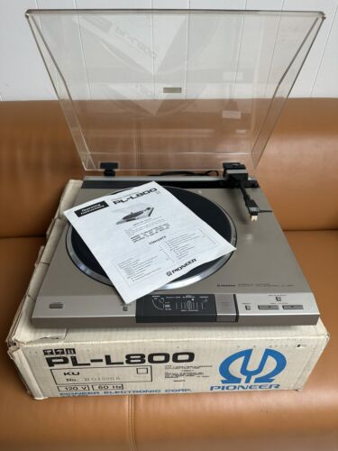 New ListingPioneer PL-L800 Direct Drive automatic turntable