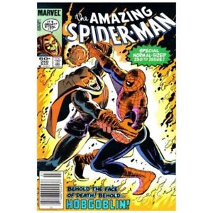 Amazing Spider-Man (1963 series) #250 Newsstand in F + cond. Marvel comics [k
