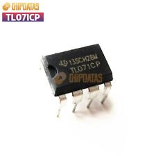 30PCS New TI TL071CP DIP-8 LOW-NOISE JFET-INPUT OPERATIONAL AMPLIFIERS