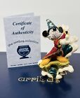 Disney Arribas Brothers Jeweled Sorcerer Mickey Mouse On Waves Swarovski Figure