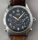 ORIS Automatic Dual Time Zone Cal. 690 All Stainless Steel Swiss 30j Watch;M403