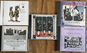 New ListingHuge Lot Of 9 Scottish Bagpipe CDs