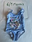 Baby girl Disney Minnie Mouse & Daisy Duck Swimming Costume 6-9 Months, Cute