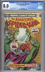 Amazing Spider-Man #142 CGC 8.0 - 1st app of Gwen Stacy Clone (Joyce Delaney)