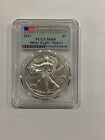 2021 Silver Eagle Coin Type 1 PCGS MS 69 First Strike Flag Label (138)