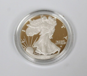 2022-W 1oz American Silver Eagle Proof $1 Coin  ** No Box or COA