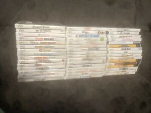Nintendo Wii Games Lot Tested You Choose! Save 10/15/20% Free Shipping