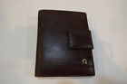 Vintage AIGNER Full Grain Leather Wallet Bi-Fold Burgandy Leather