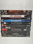 Lot of 12  DVD Horror Thriller Movies. Misc Lot.