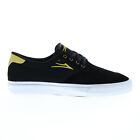 Lakai Riley 3 MS1230094A00 Mens Black Suede Skate Inspired Sneakers Shoes 10