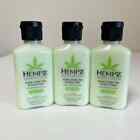 Hempz Travel Exotic Green Tea & Asian Pear Herbal Body Moisturizer 2.25 oz x 3
