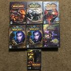 World Of Warcraft Expansion Draenor Cataclysm Pandaria Cards Gaming lot of 7