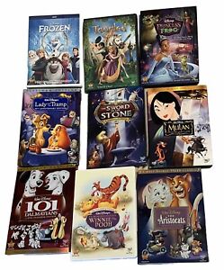 New Listing9 DVD/blu-ray Classic DISNEY Movies/Animated Cartoon/ Pets Kids Children Lot#2