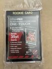Ultra Pro BLACK Border ROOKIE CARD One Touch Magnetic Card Holder 35pt (5 Pack)