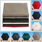 9ft 10ft 8 Ribs Patio Umbrella Replacement Cover Outdoor Market Yard Top Canopy