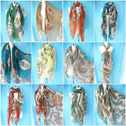 **lot of 10 Aloha florals scarf pareo wholesale sarong head wrap hijab