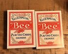2 Red Erdnase Smith Back Bee 1902 Club Special Playing Card Decks 3️⃣2️⃣💎