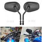 Motorcycle Mirrors fit for Harley Sportster Dyna Softail Street Glide Road King (For: Harley-Davidson Breakout)