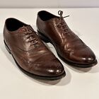 Thursday Boots Co. Wingtip Brown Handcrafted Leather Dress Shoes Size 11