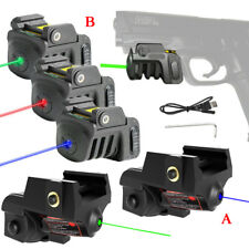 USB Rechargeable Green,Blue,Red Laser Sight For Glock 17 19 20 Taurus G2C G3 G3C