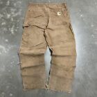Rare Vintage 60s 70s Carhartt Double Knee Work Pants  36x32 Made In USA