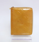 Authentic LOUIS VUITTON Monogram Vernis Porte Zippy Wallet Coin purse #27690