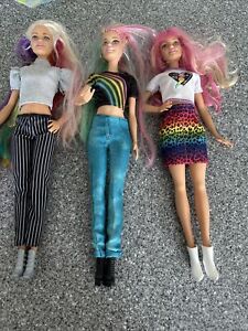 New Listing3 Barbie rocker dolls With accessories